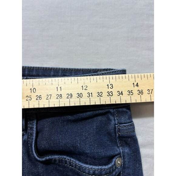 Joes Jeans Womens 27 Blue Honey Bootcut Low Rise Dark Wash Curvy Stretch - Picture 4 of 8